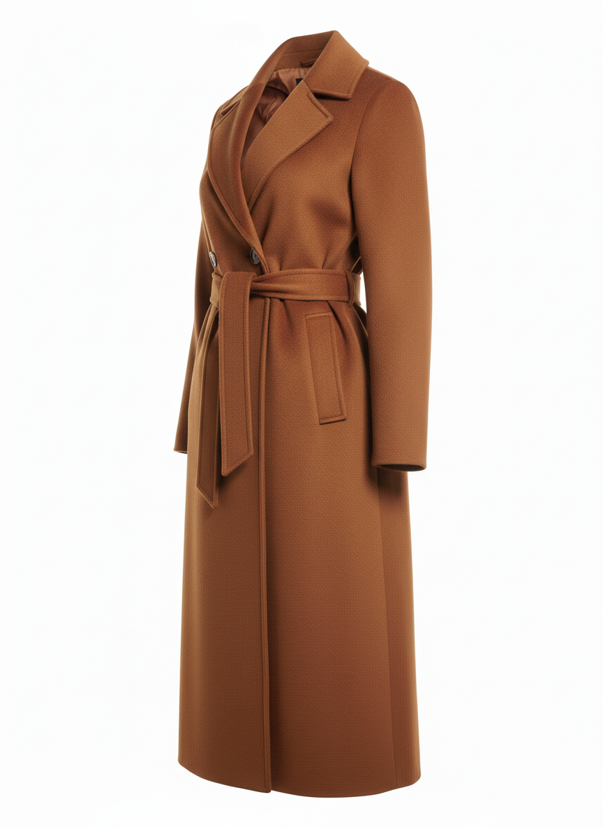 Damen-Übergangsmantel mit langer Form