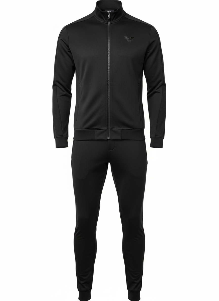 Herren-Trainingsanzug-Set mit sportlichem Schnitt