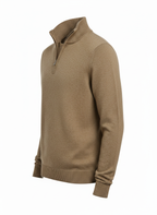 Herrenpullover mit Reißverschluss